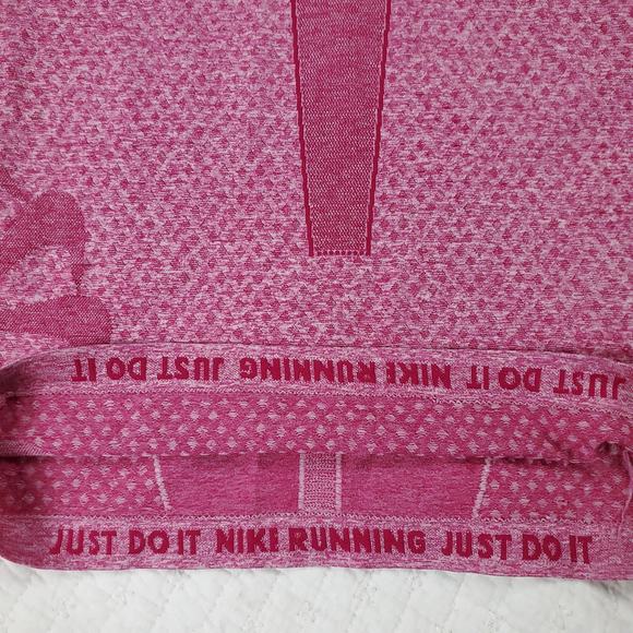 Nike Dri-Fit Racerback Marled Red Pink Athletic Wicking Running Gym Tank Top XS - Picture 10 of 11